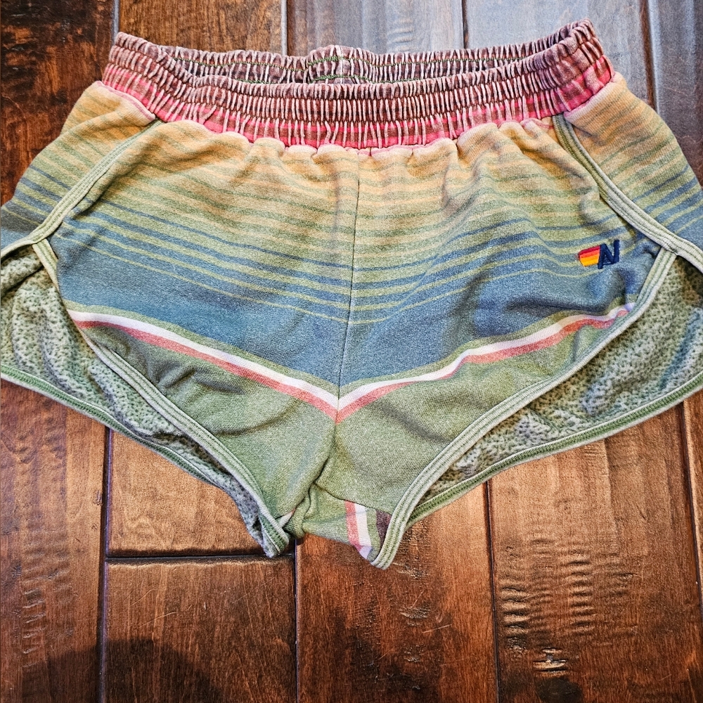 Aviator Nation serape shorts